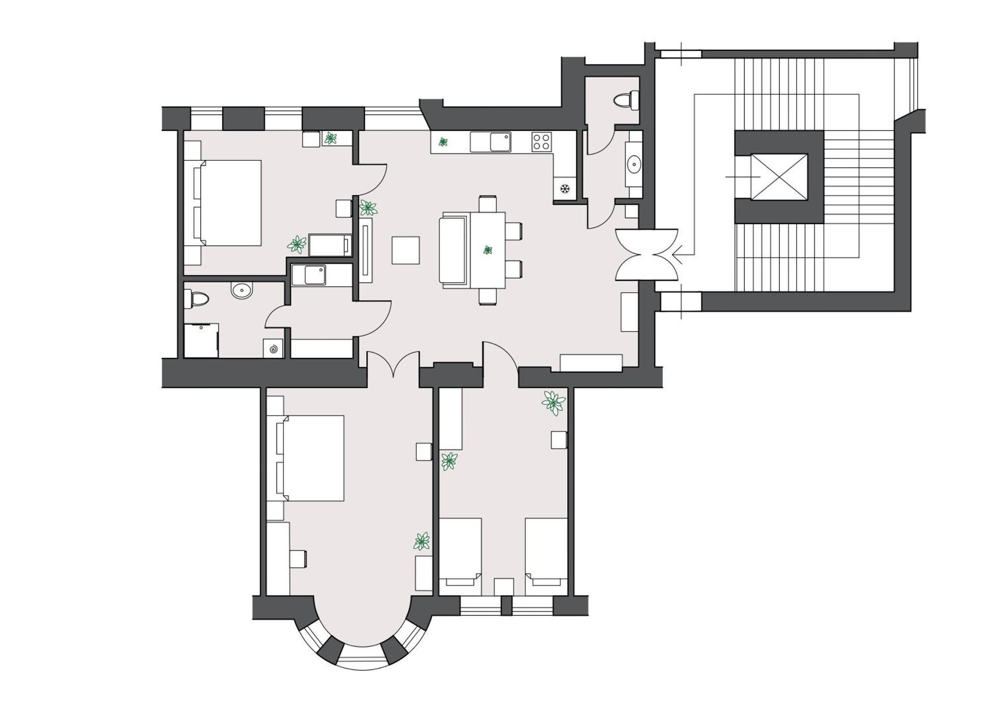 Holberg Apartment Рига Екстериор снимка